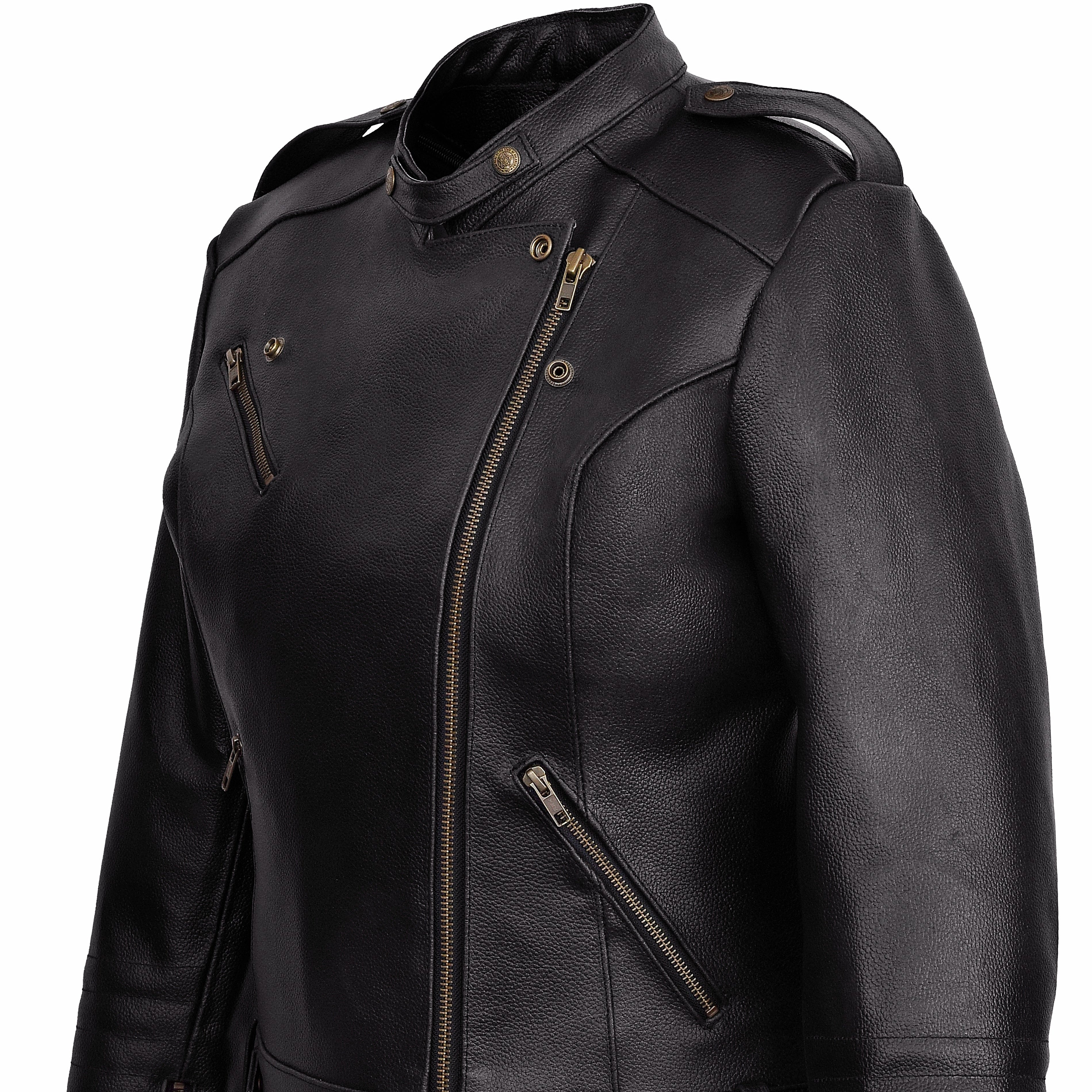 Motorrad Lederjacke 2004