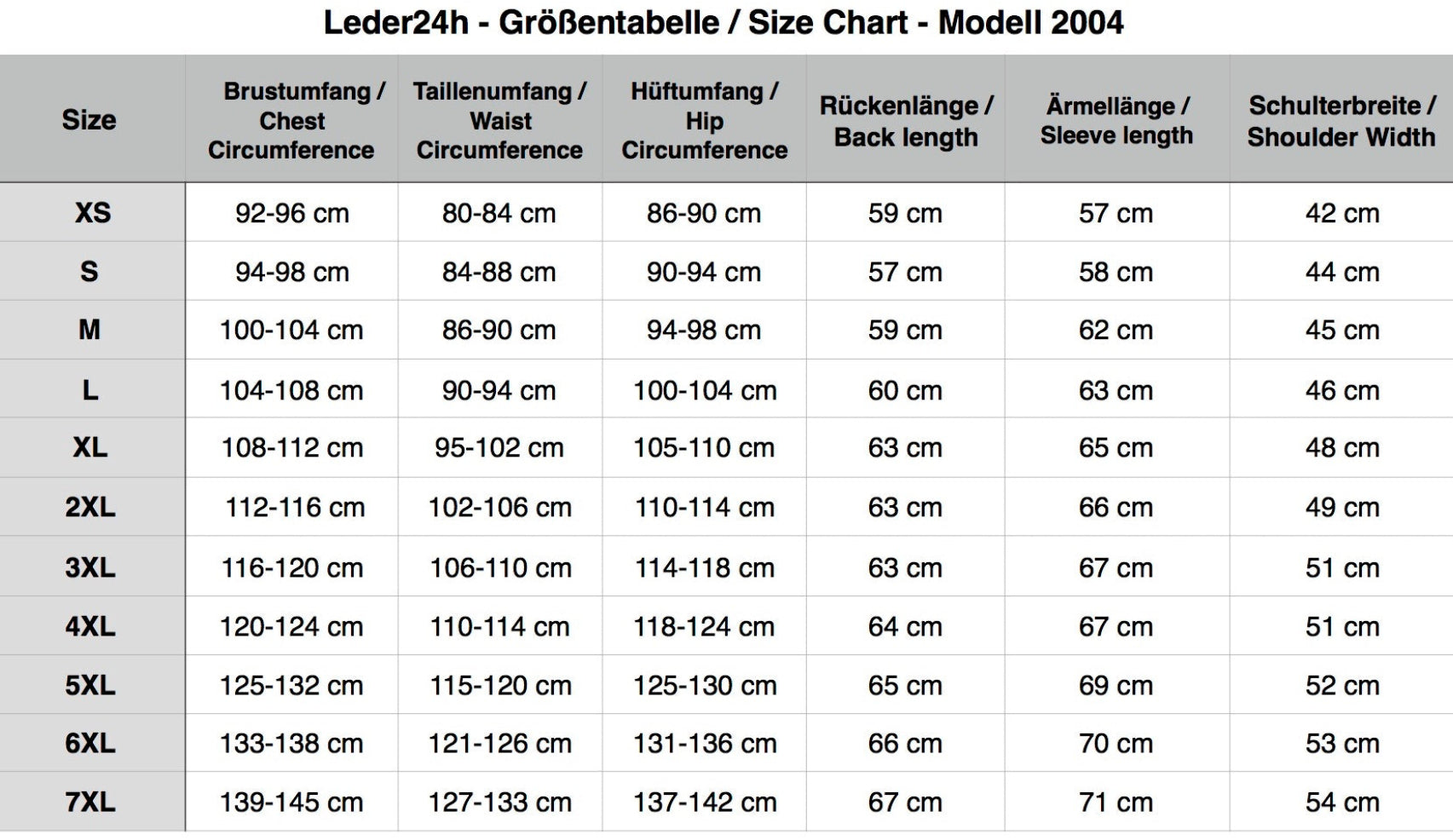 Motorrad Lederjacke 2004