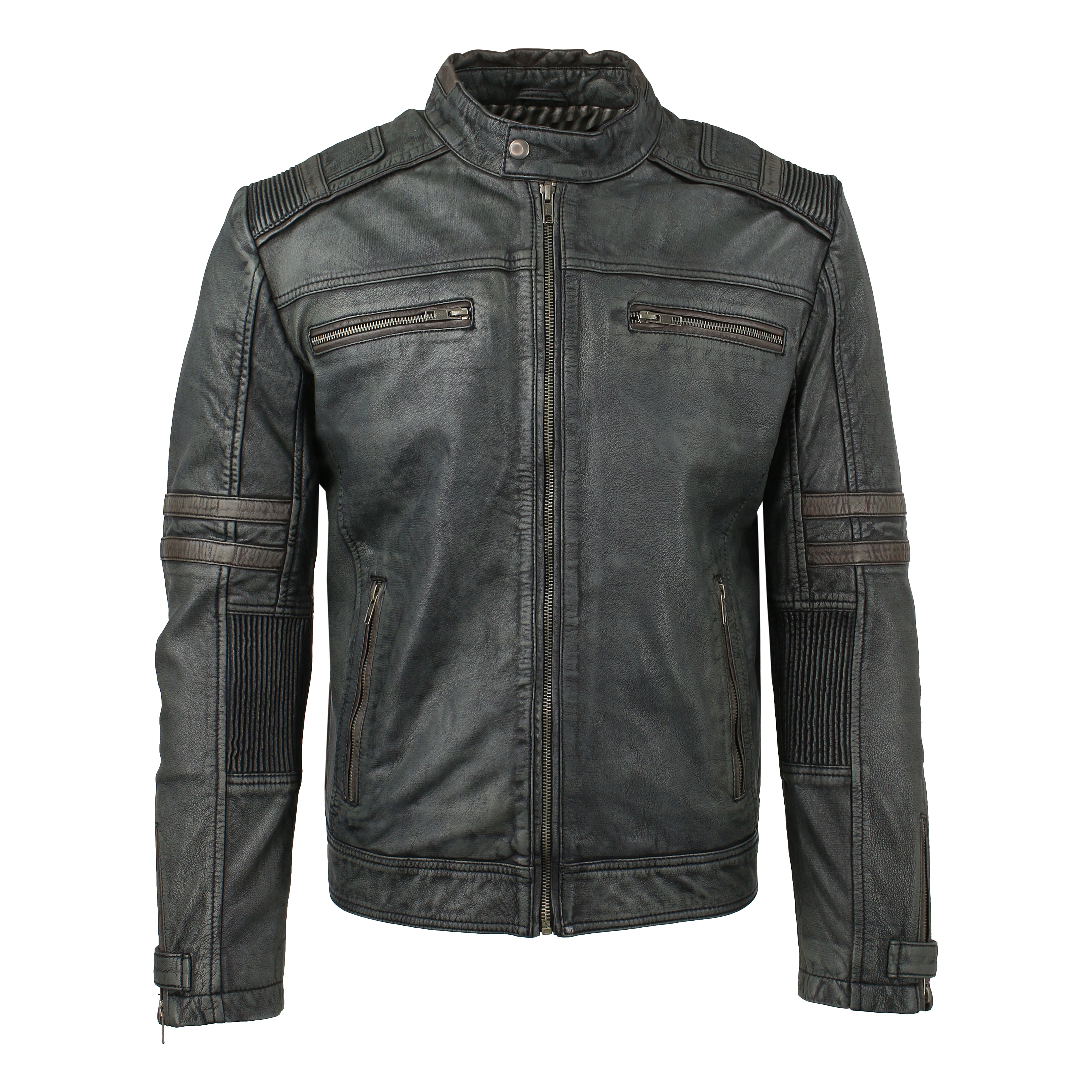 Lederjacke Herren leicht in Vintage
