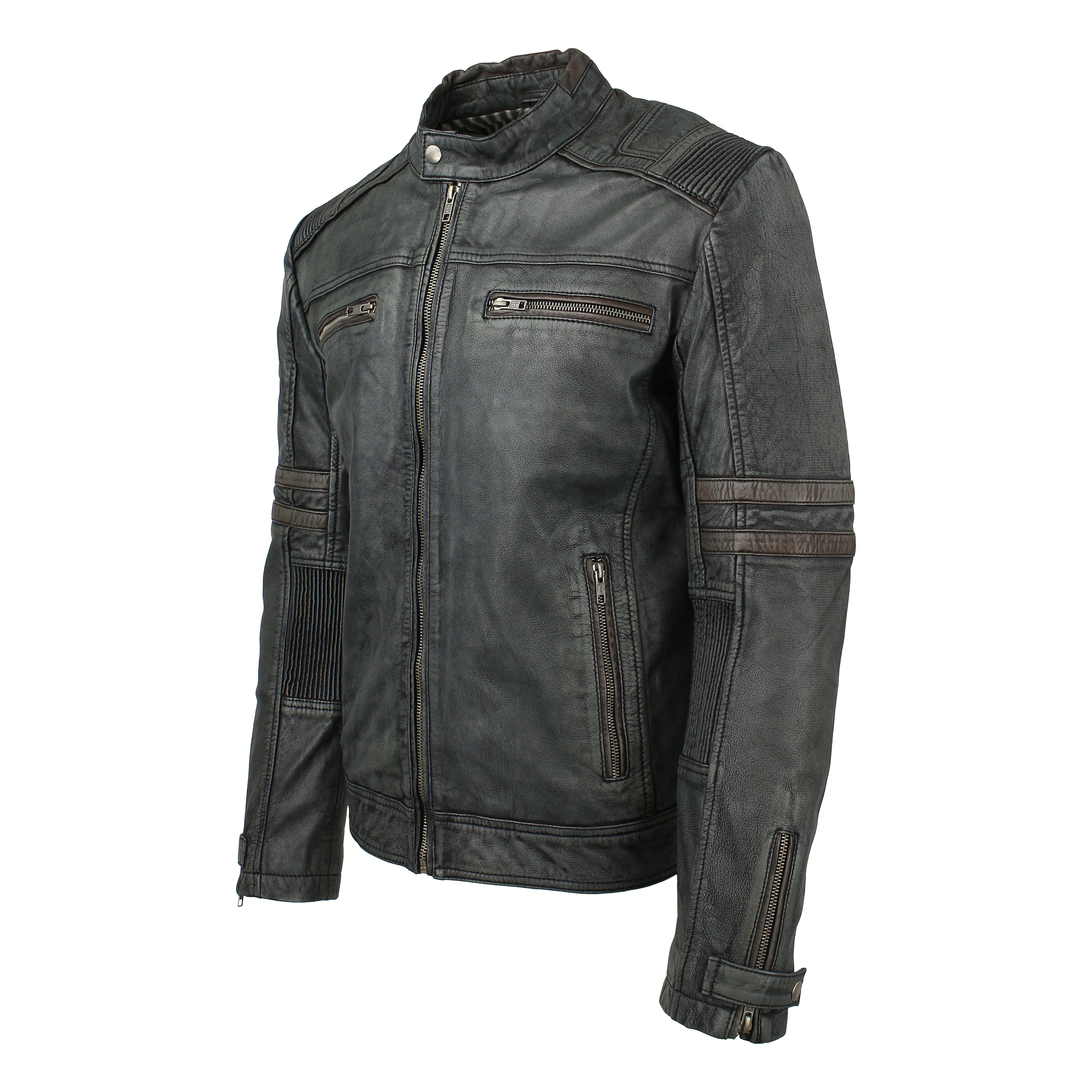 Lederjacke Herren leicht in Vintage