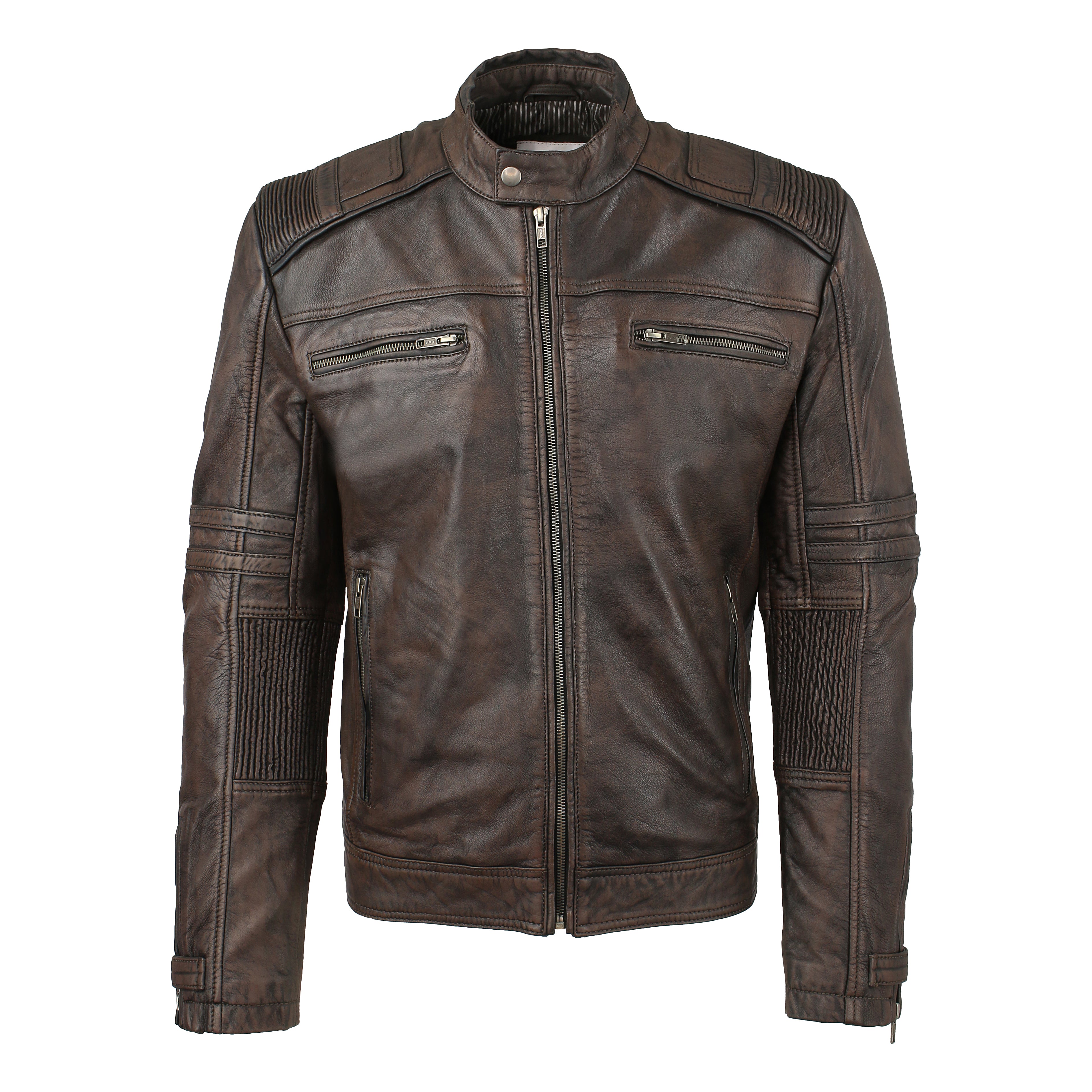 Lederjacke Herren leicht in Vintage