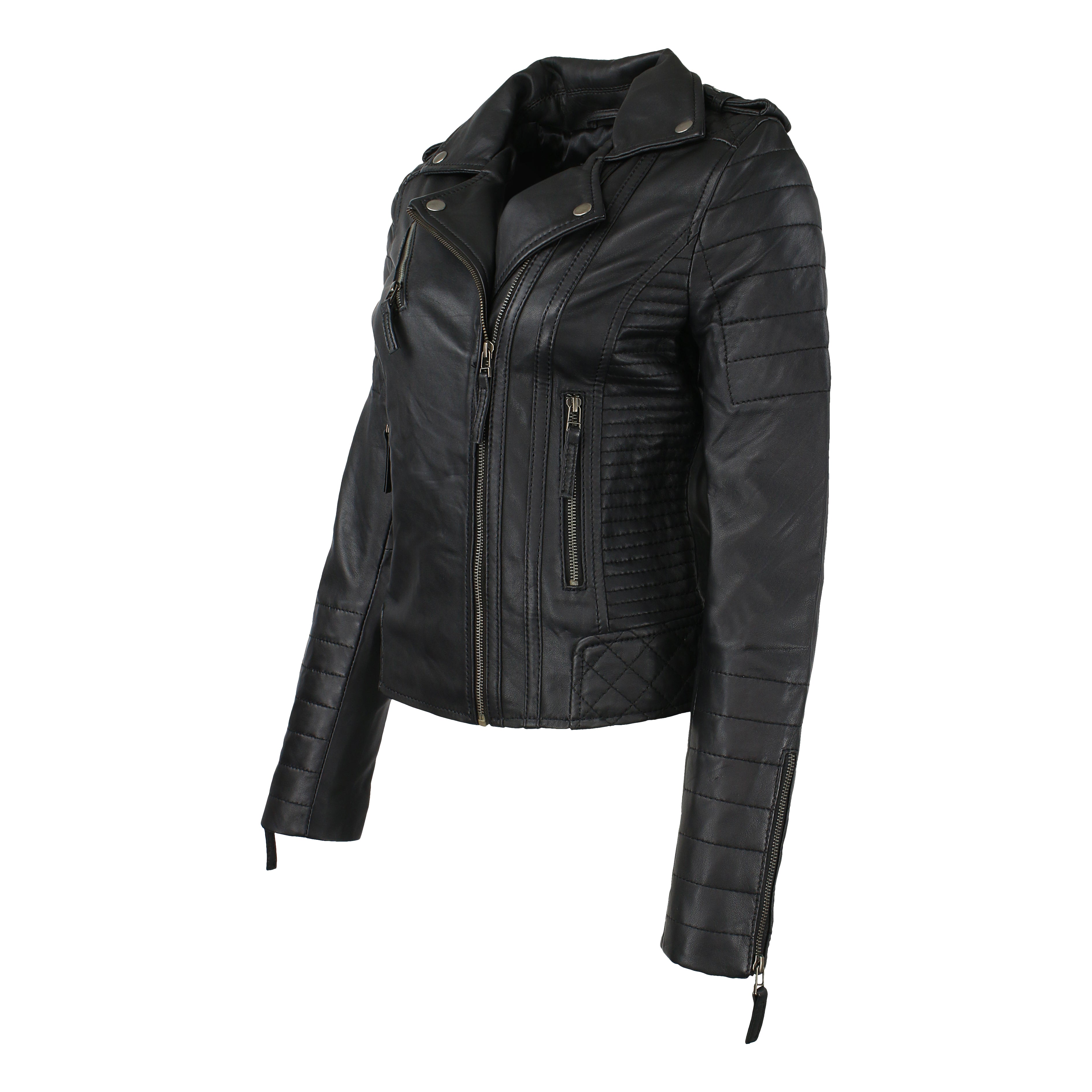 Rockabilly Lederjacke Damen