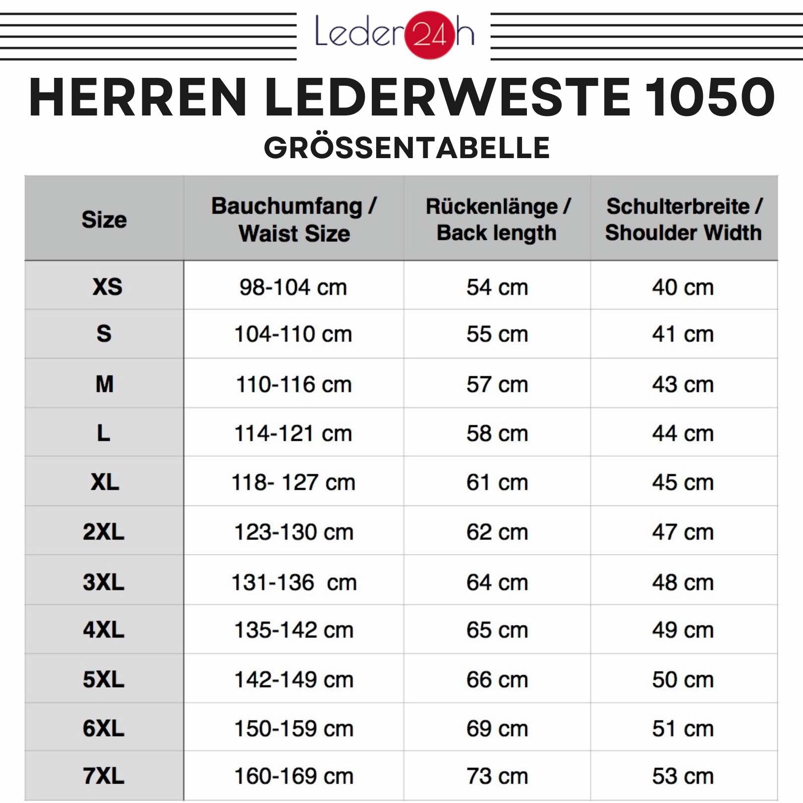 Wasserdichte Lederweste Herren