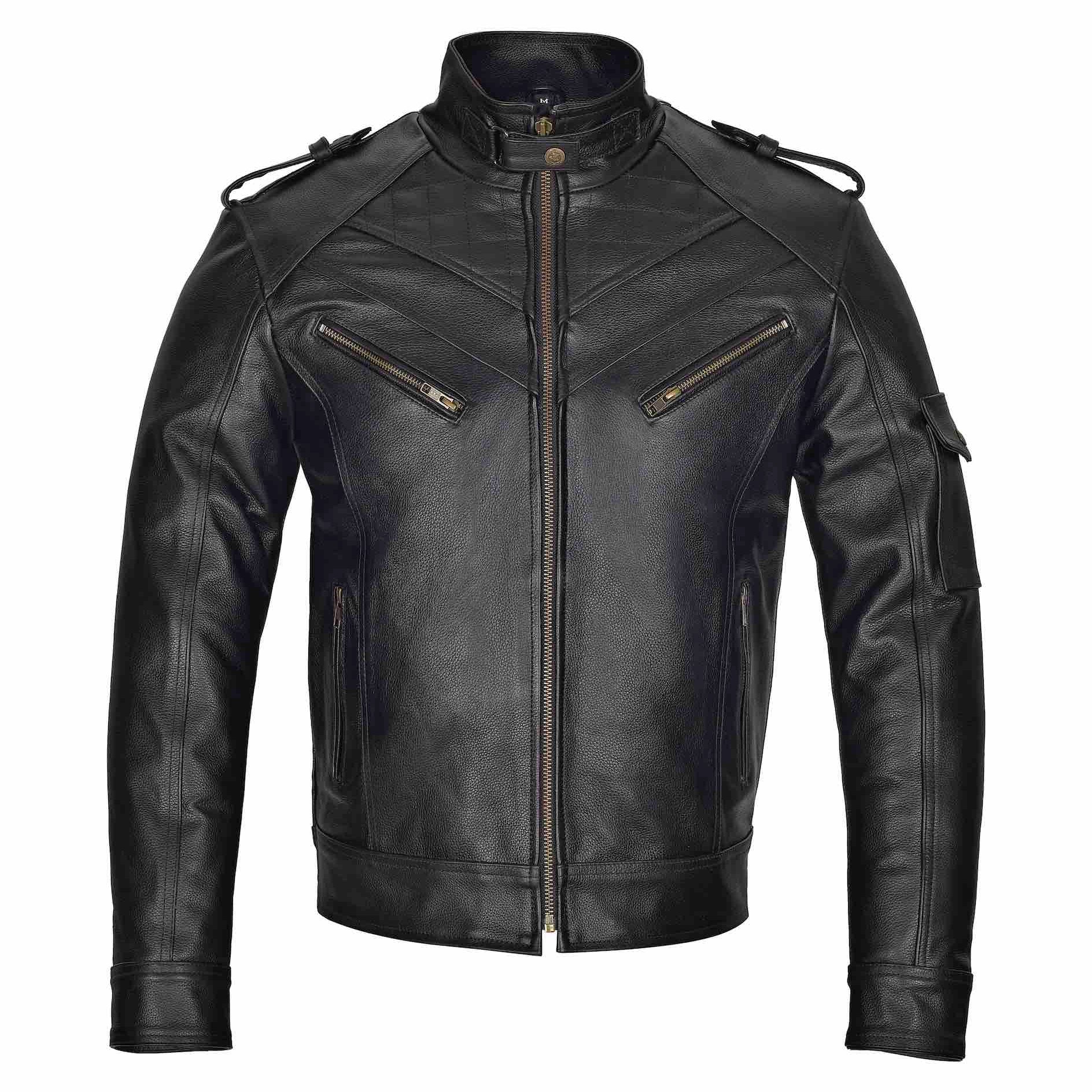 Motorrad Lederjacke Herren