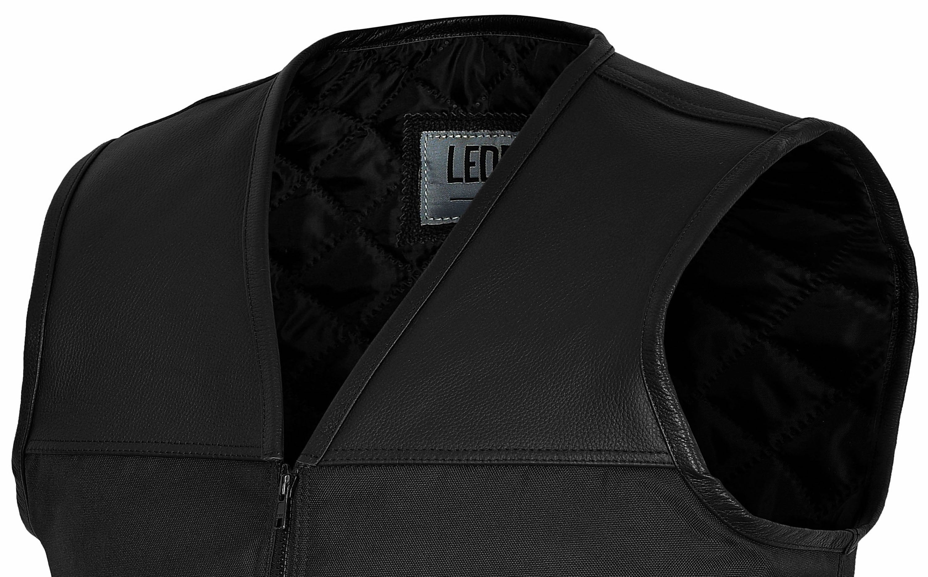 Leder Camouflage Weste