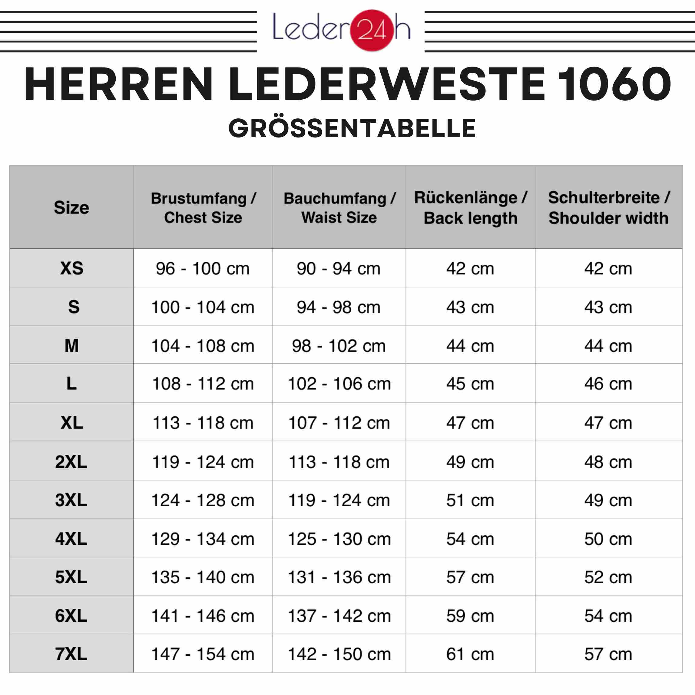 Biker Lederweste Bubble