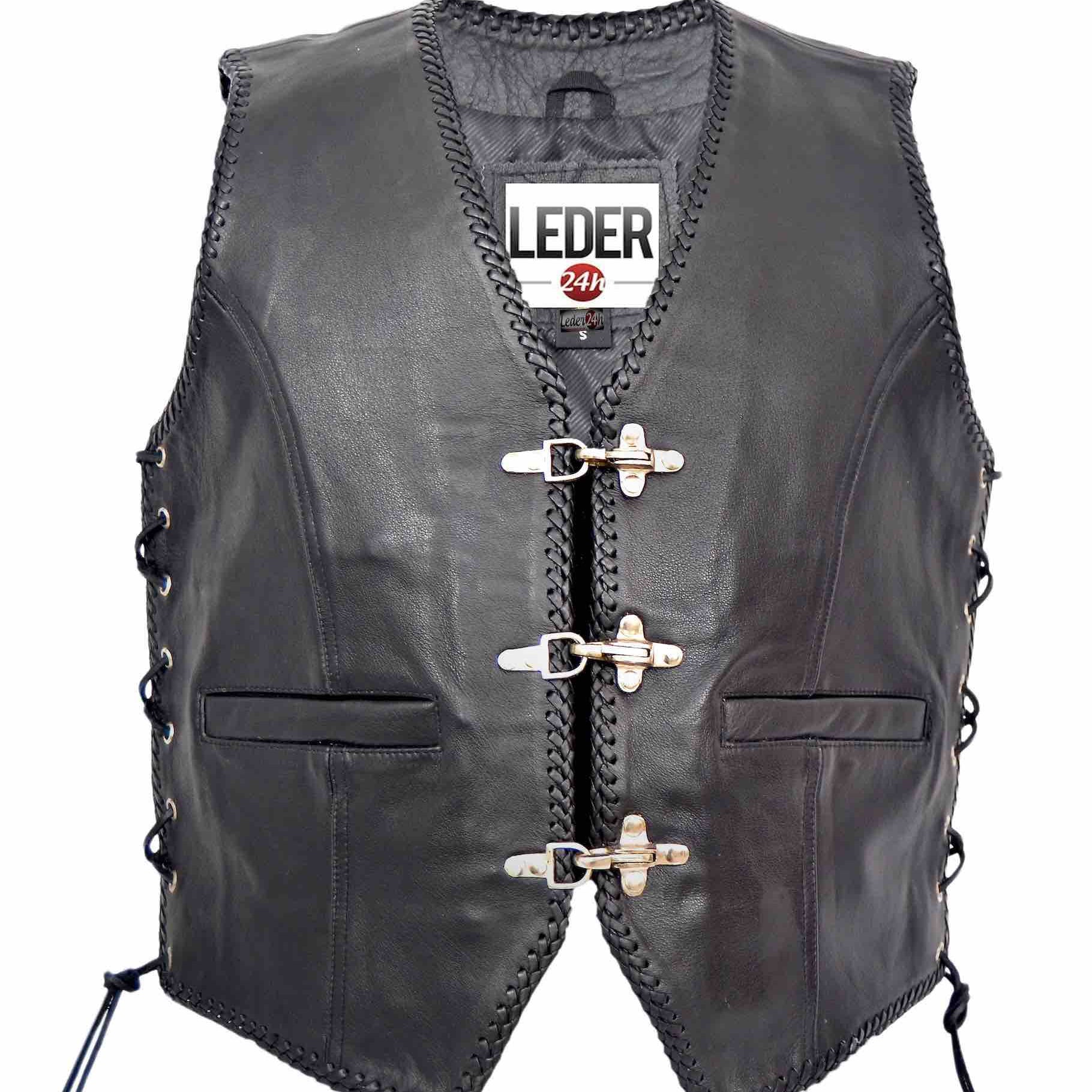 Biker Lederweste Herren